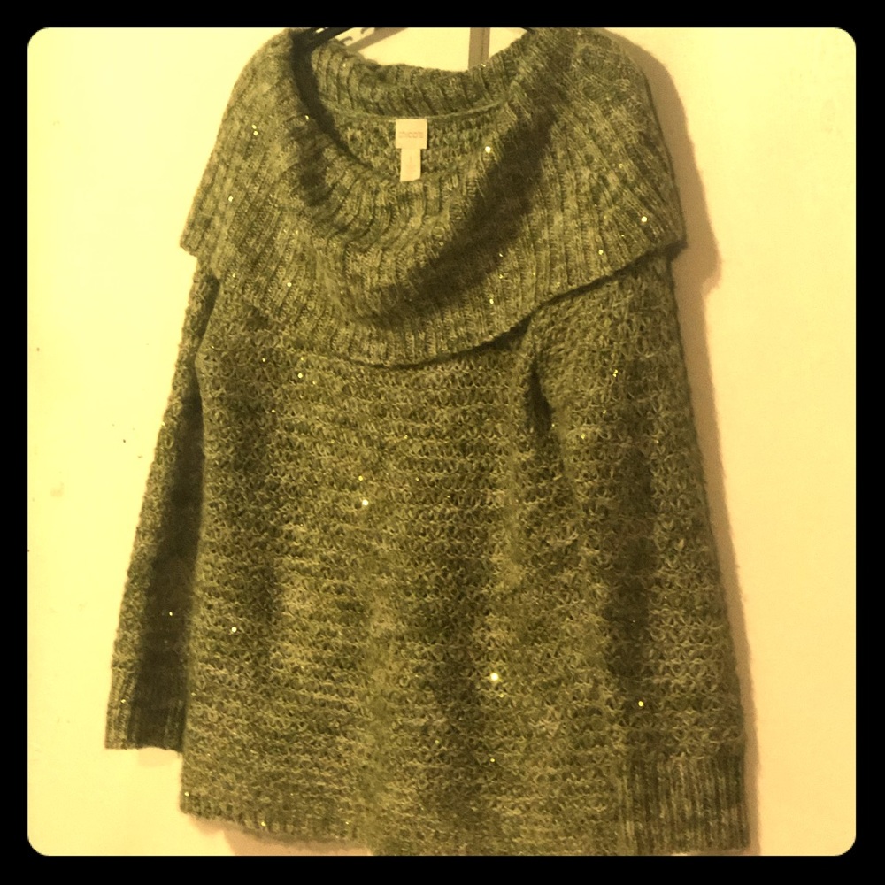 Holiday Green Sweater